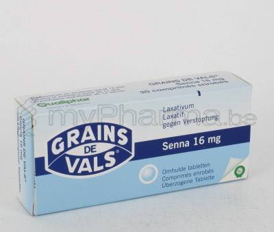 GRAINS DE VALS 16 MG 20 TABL (geneesmiddel)